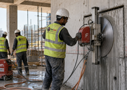 FastCore concrete cutting services in Dubai UAE