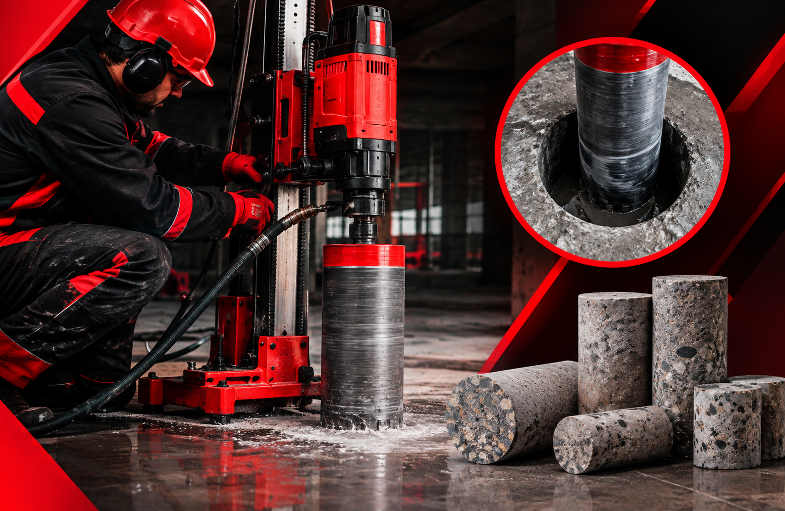 Core cutting
