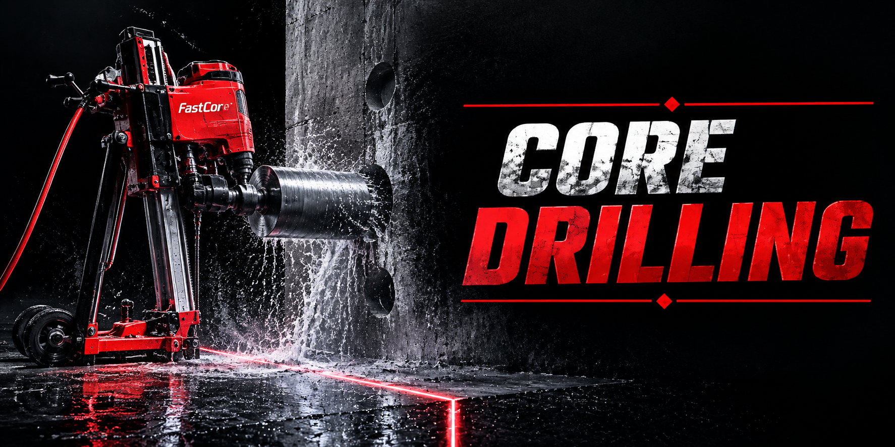 Core drilling
